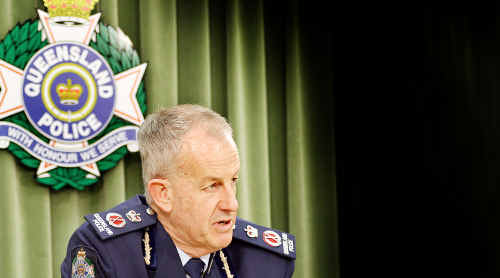 Queensland Police Commissioner Bob Atkinson Queensland Police Commissioner Bob Atkinson